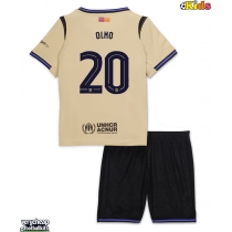 Barcelona Dani Olmo #20 Replica Away Minikit 2025-26 Short Sleeve (+ pants)
